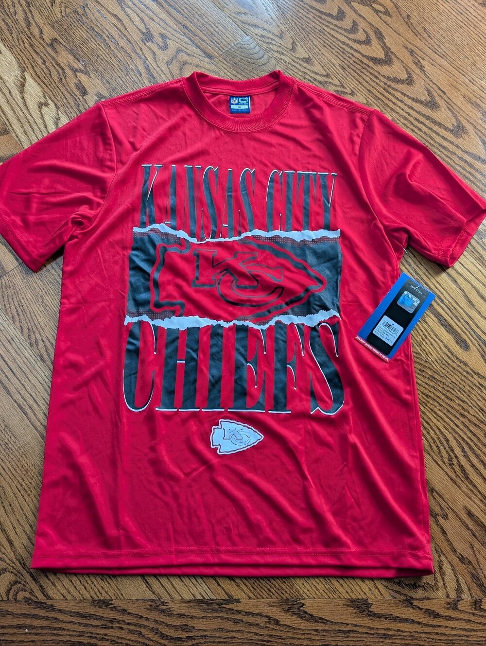 Kansas City Chiefs Red Graphic Short-Sleeve Tee